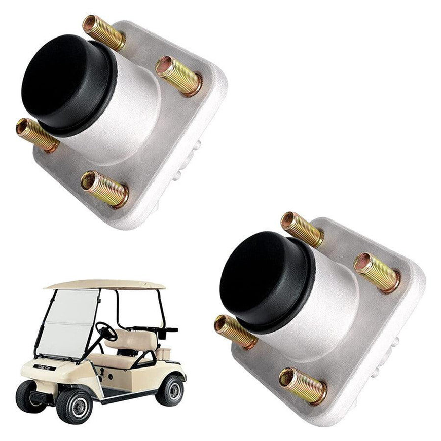 Golf Cart Front Wheel Hub Assembly 2-Pack for Club Car DS & Precedent 2003-
