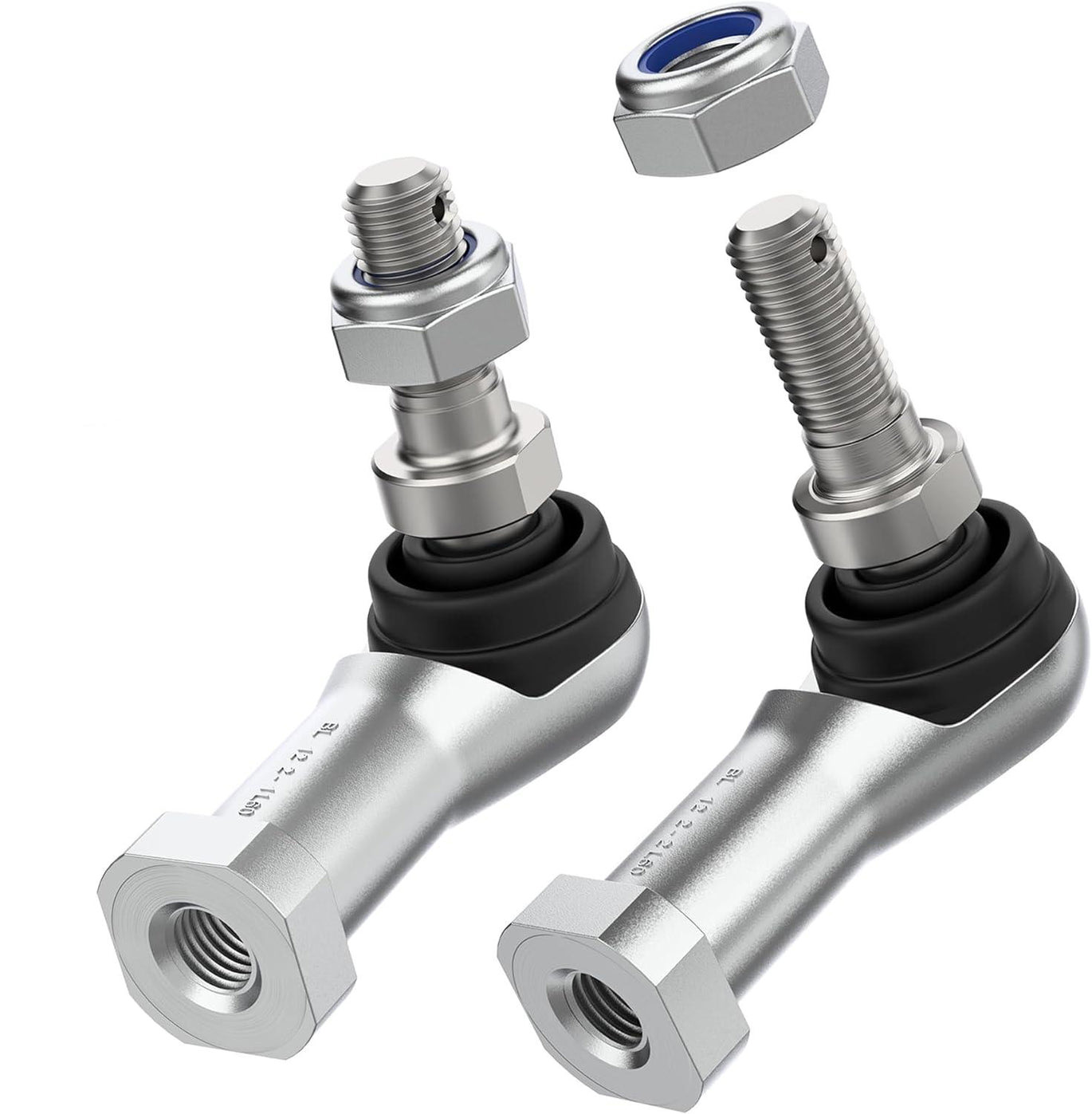 2-Pack Ball Joint Tie Rod End Kit for Club Car Precedent 2004-Up Gas/Elec