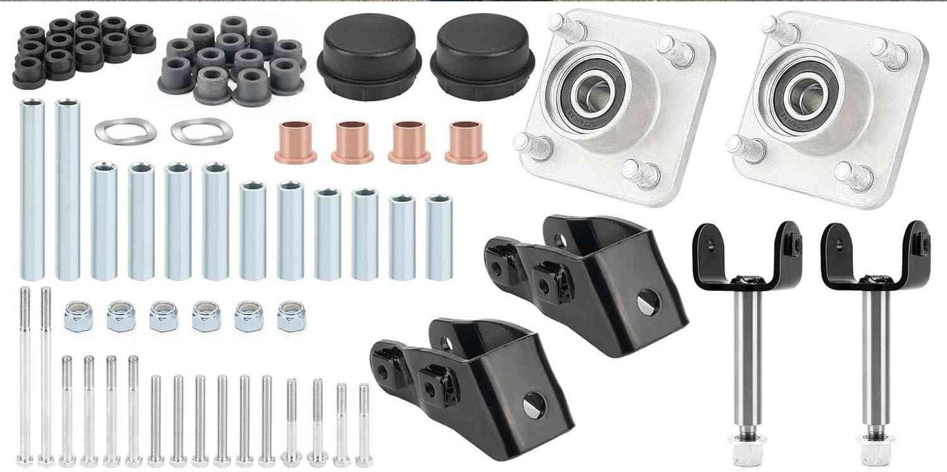 Golf Cart Front Rear End Repair Bushing Kit for Club Car DS 1993-Up | Gas &