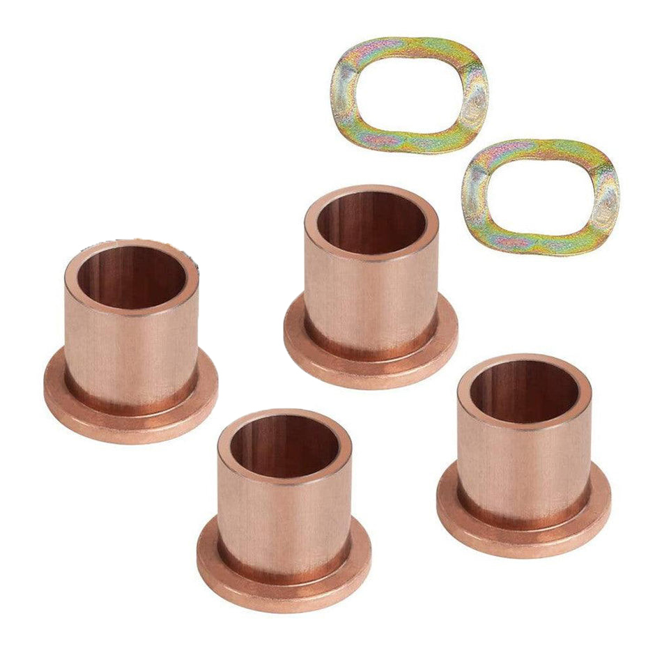 Golf Cart Flanged Spindle Bronze Bushing, King Pin Steering Knuckle Bushing