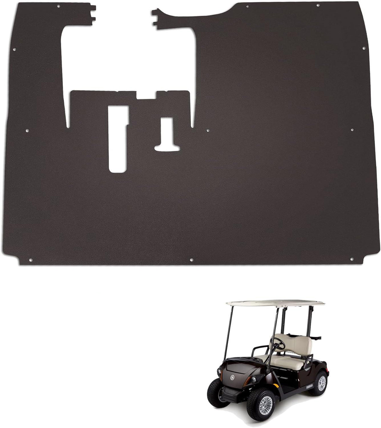Full Coverage Liner Floor Mat for Club Car Precedent 2004-up, Club Car Temp