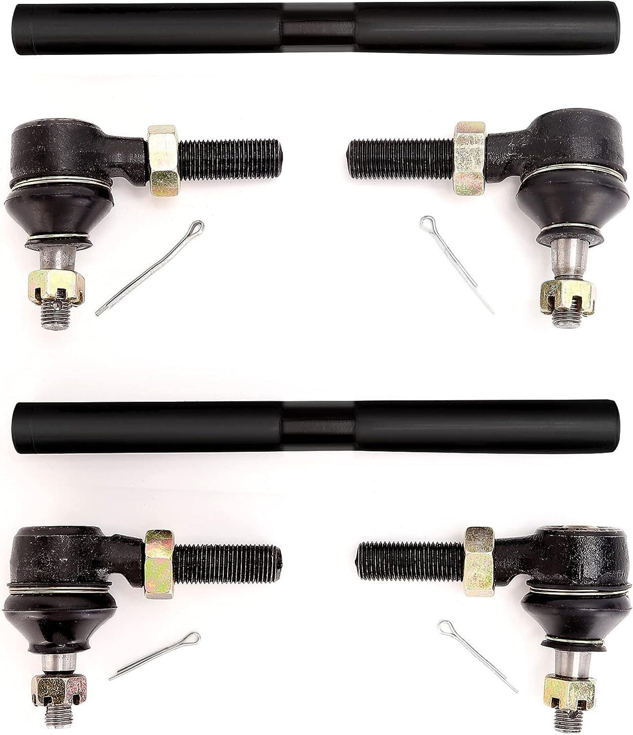Golf Cart Steering Tie Rod End & Shaft Assembly Kit for EZGO TXT 1994-2001