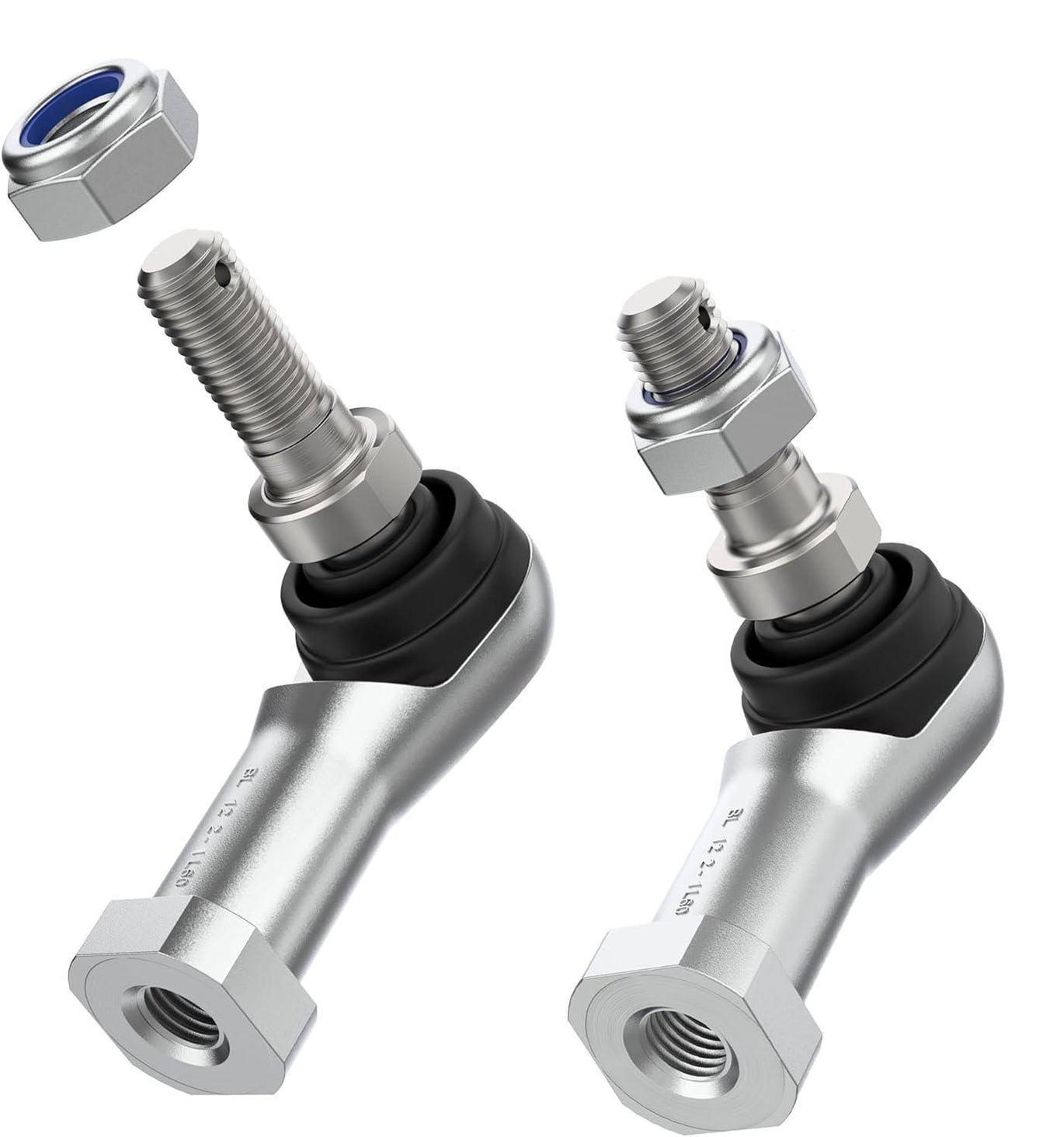 2-Pack Ball Joint Tie Rod End Kit for Club Car Precedent 2004-Up